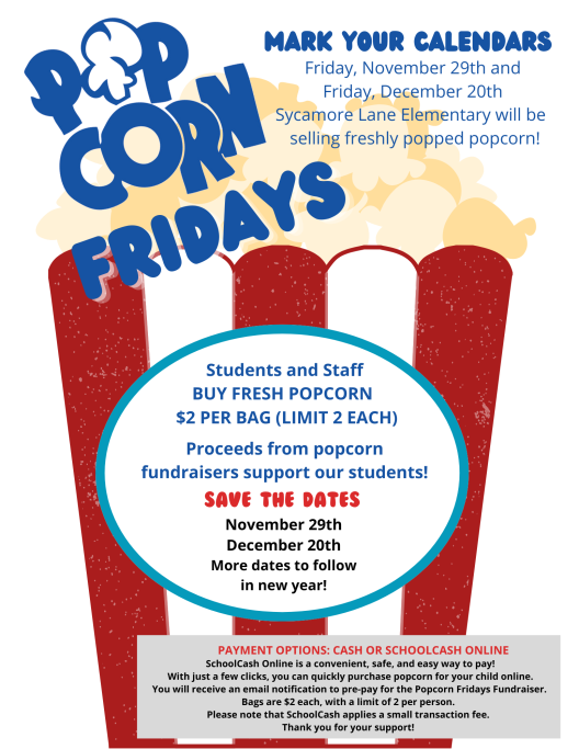 Popcorn Fridays