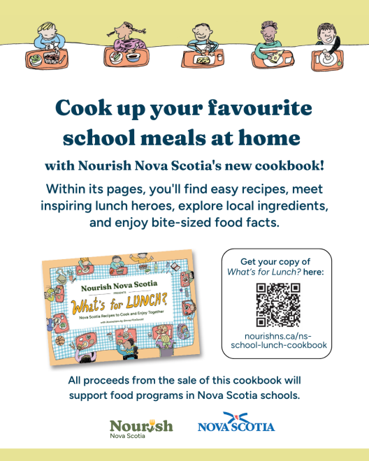 Nova Scotia school lunch cookbook