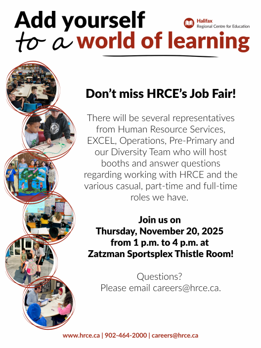 HRCE Job Fair Poster
