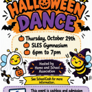 H.S.A. Halloween Dance Poster